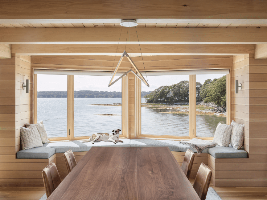 Perched Over Casco Bay project
