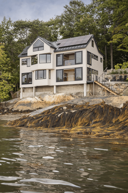 Perched Over Casco Bay project