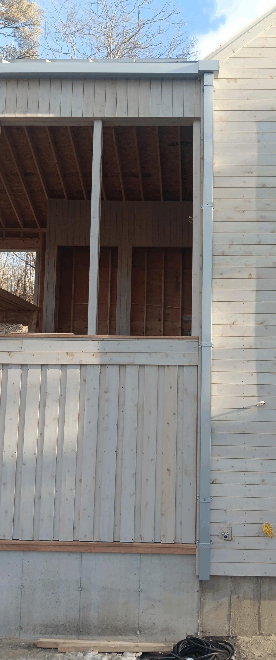 Custom gutters and downspout