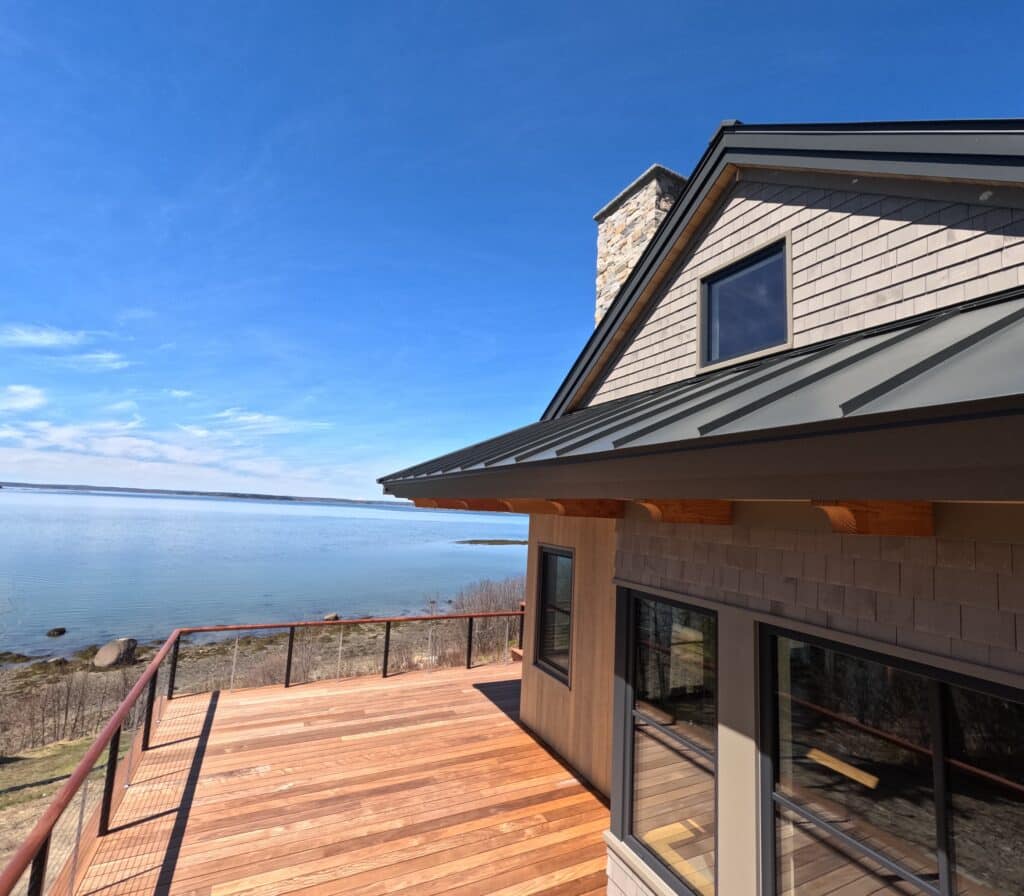 Standing seam metal roof