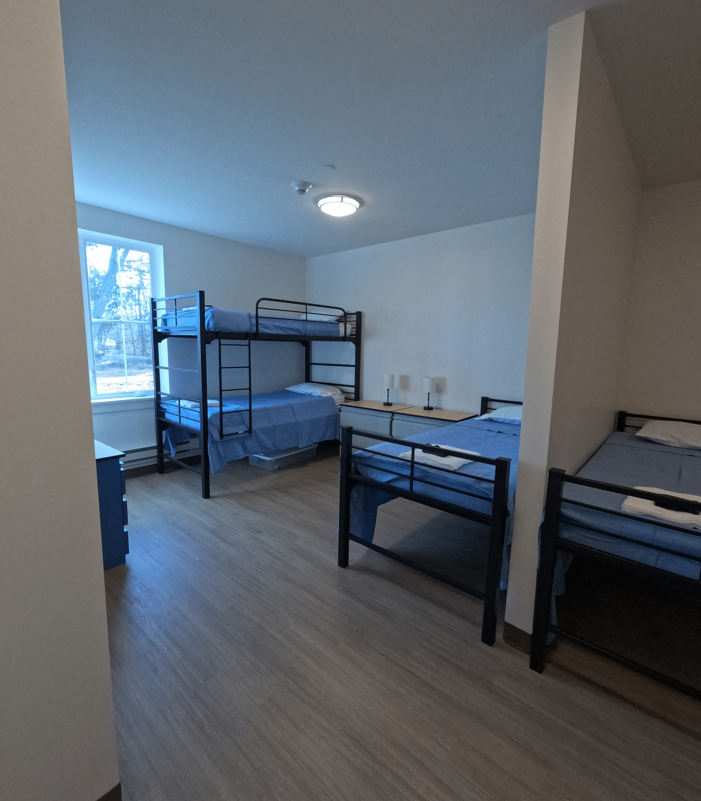 Family room at Tedford Housing Family Shelter and Housing Facility completed by Warren Construction Group